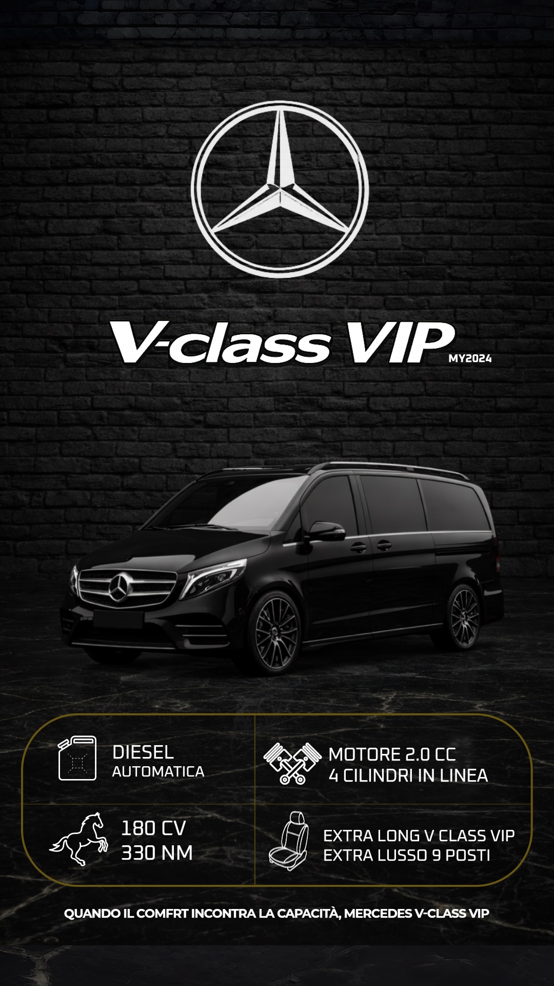 Mercedes V-class VIP