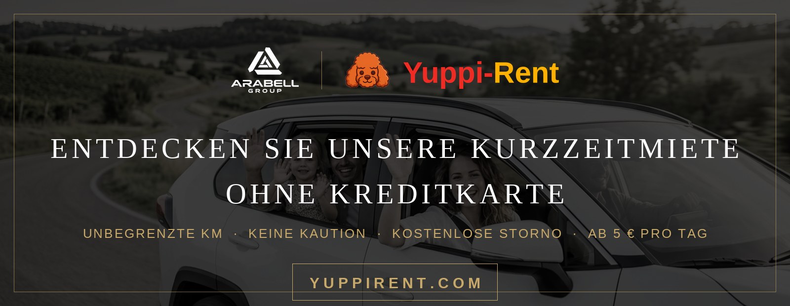 Entdecken Sie unsere Kurzzeitmiete ohne Kreditkarte